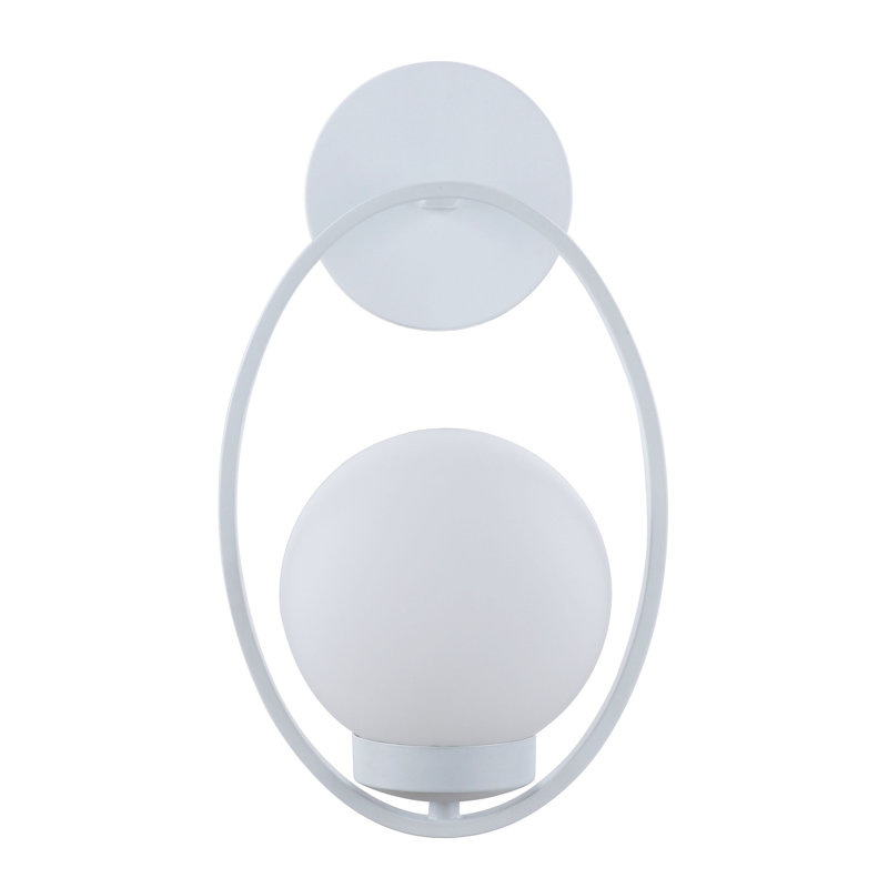 Applique pour salle de bain Aspen, Blanc mat