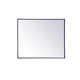 Sabine Metal Rectangle Wall Mirror