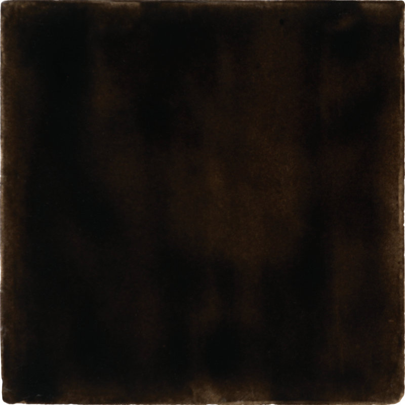 Carreau mural fabriqué à la main 4 x 4 Daltile Nu Bare (100 pièces par carton) (12,80 pieds carrés par carton), Ebony
