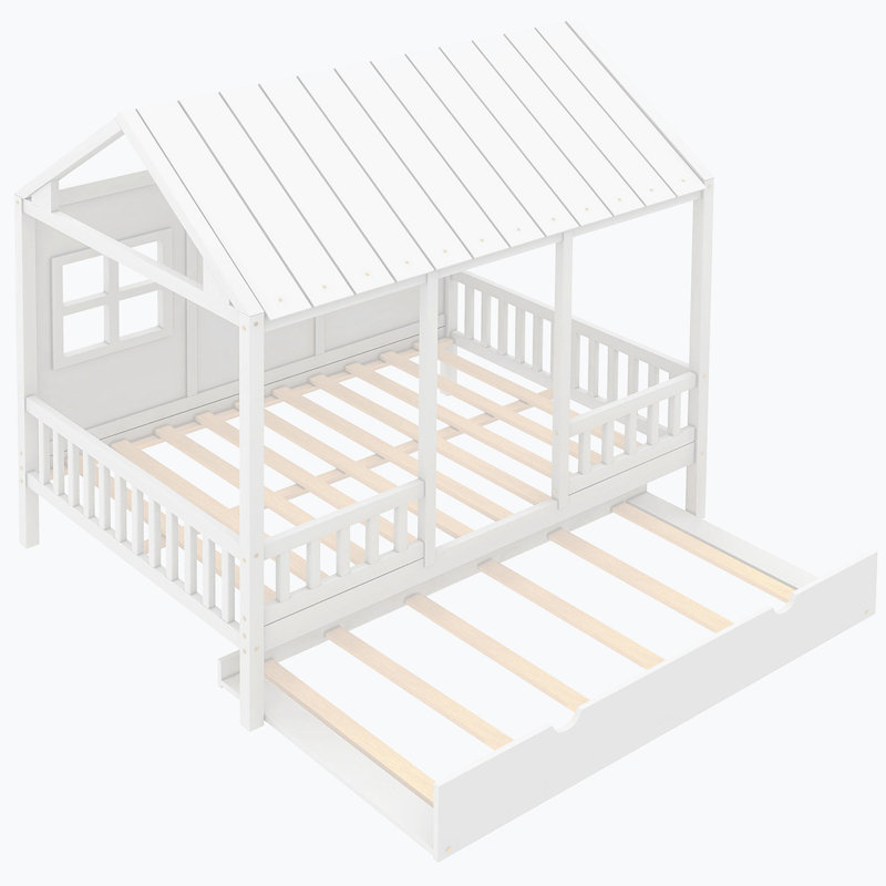 Solid Wood Daybed, White