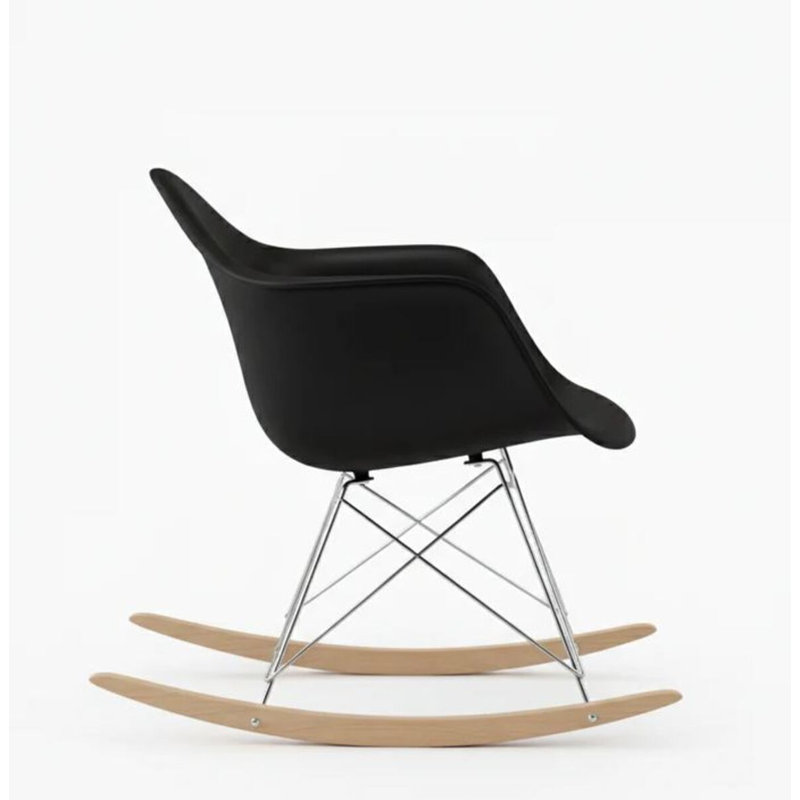 Chaise berçante Loreal Bucket, Black