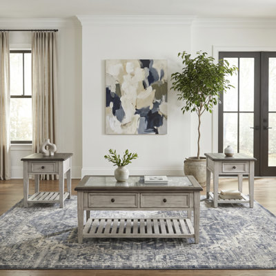 Haylee 3 Piece Living Room Table Set