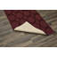 Tapis rouge touffeté à motif géométrique Togut-1017749010