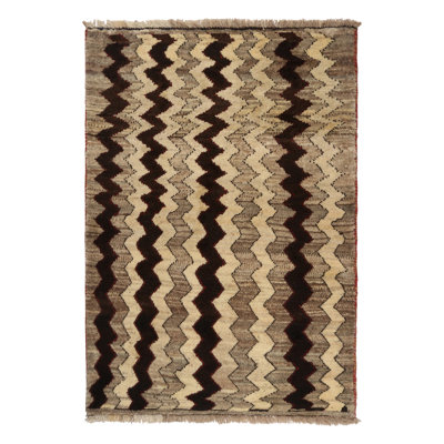 One-of-a-Kind 2'9" X 3'11" Hand Knotted Area Rug