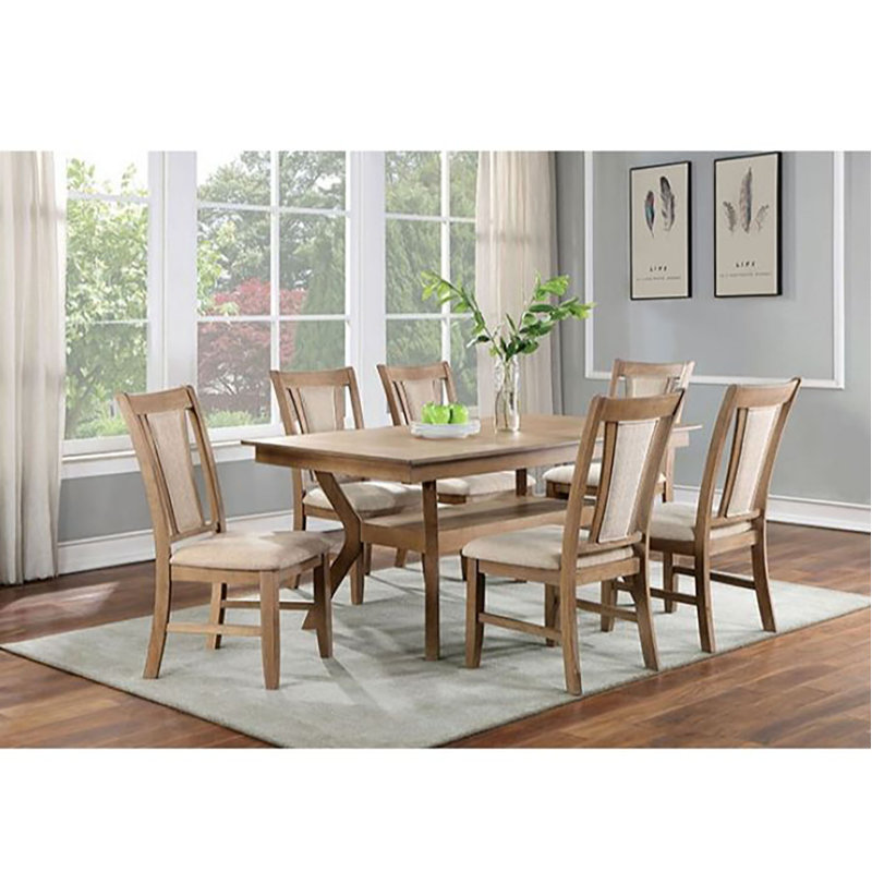 Soliana 6 - Person Trestle Dining Set