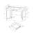 Boatright Computer Desk, Home Office, Laptop, Storage Drawers, Work, Metal, Laminate-6290982