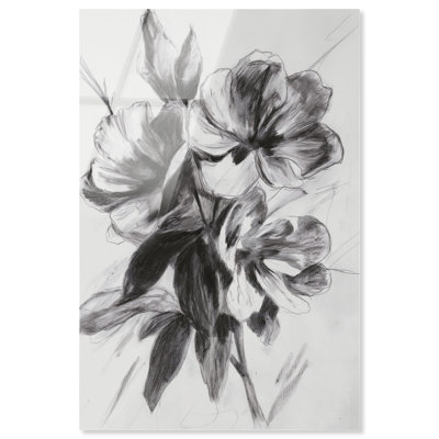 «Dusky Florals Minimalist Art», reproduction d'art par Art Remedy