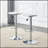 Modern Minimalist Bar Chairs And Bar Stools. Can Rotate 360 ° And Adjust Lifting. PET Backrest And PU Seats. Set Of 2. Suitable For Bars, Restaurants