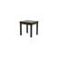 Ensemble de tables basses de salon en bois brun classique, table basse rectangulaire 3 pièces de 48 pouces et 2 tables de bout