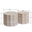 Ensemble de tables basses rondes