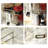 Guridi 360 Degree Rotation Glass Makeup Organizer