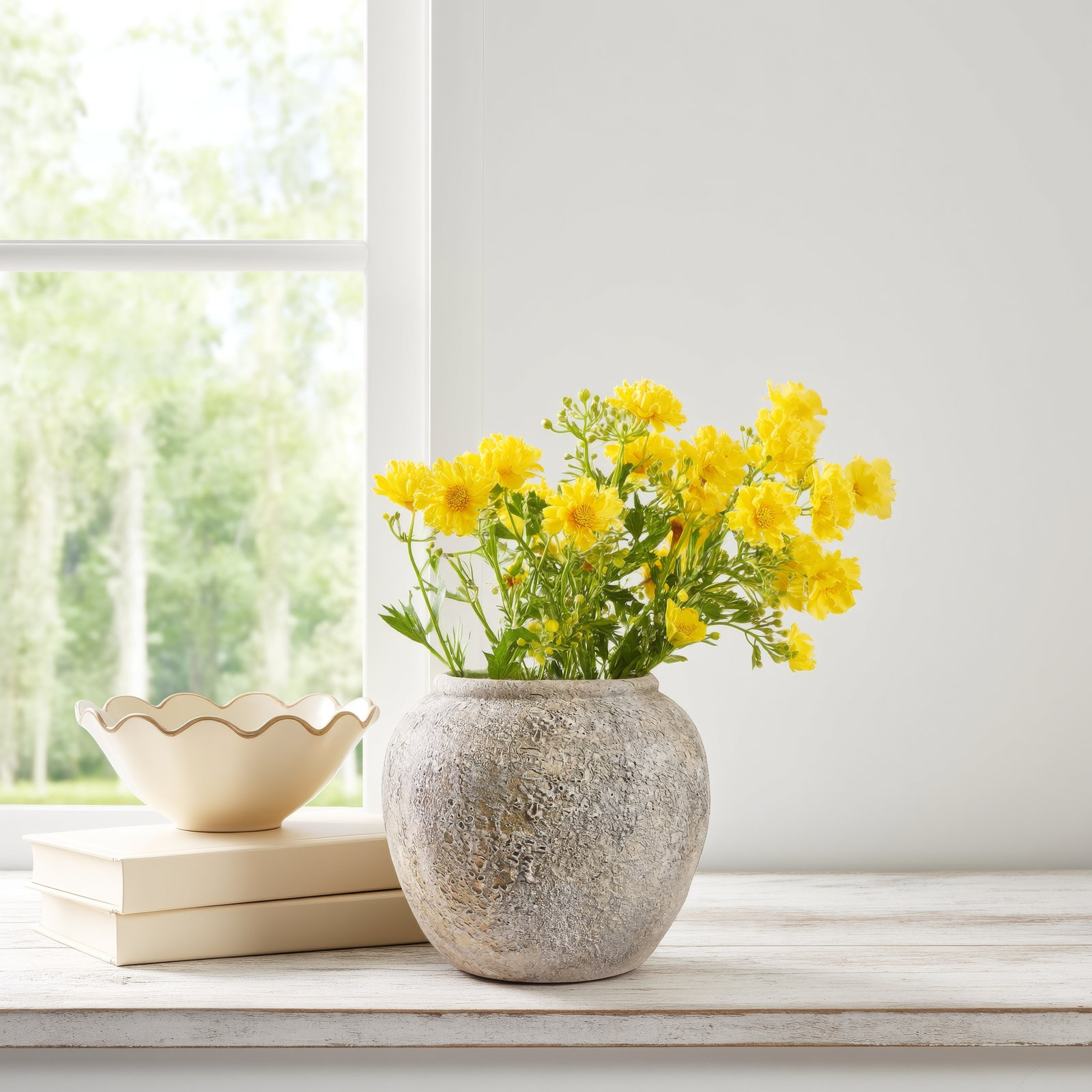 Agnes 9.84'' Terracotta Table Vase