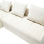 Chenille en L - tissu, assise généreuse, poche latérale pratique, assise profonde modulaire et confortable à installation rapide, intime-121051305