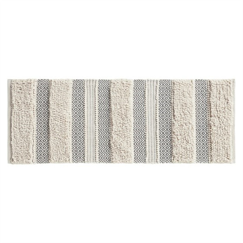 Tapis pour salle de bain 22x58 po, Grey