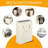 Slim Collapsible Laundry Hamper(Beige)-126485355