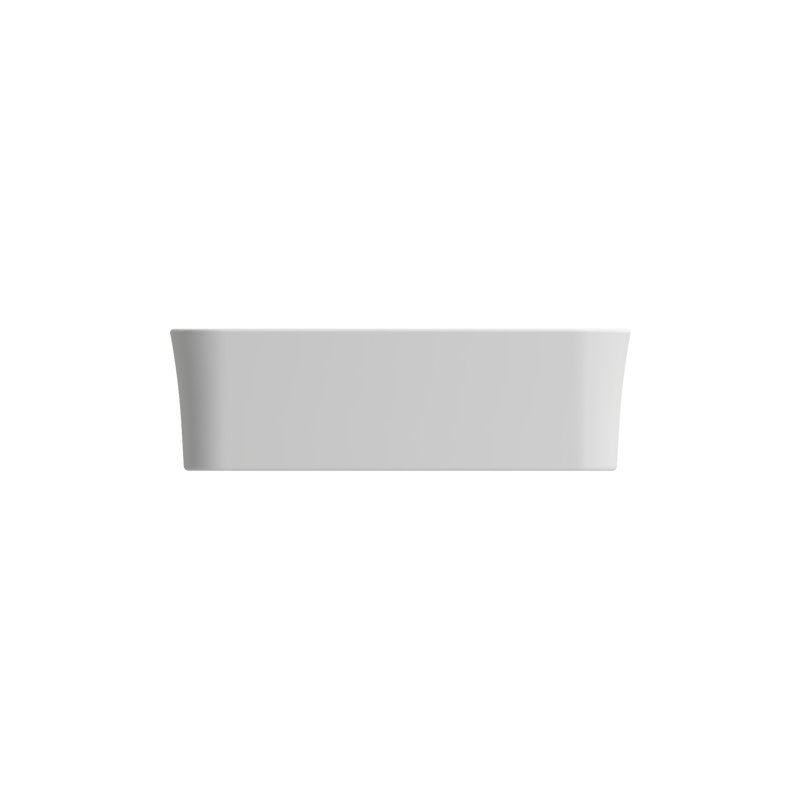 Sottile 22.5'' L Bathroom Sink, Matte White
