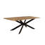 Rectangular Solid Mango Wood Dining Table-96391448-96391450