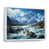 Cadre flottant blanc