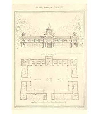 Tables de palais royal-impression d’art graphique