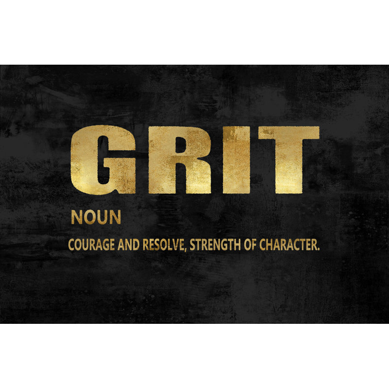 " Grit Gold " Painting Print, 24" H x 36" W