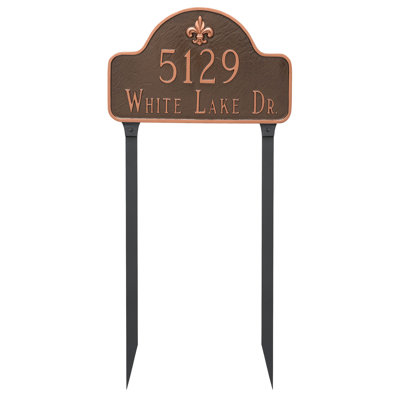 Estate 2-Line Address Plaque