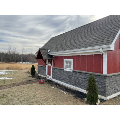 13" x 48.43" Stacked Stone Wall Paneling 
