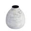 Vase en fer gris antique