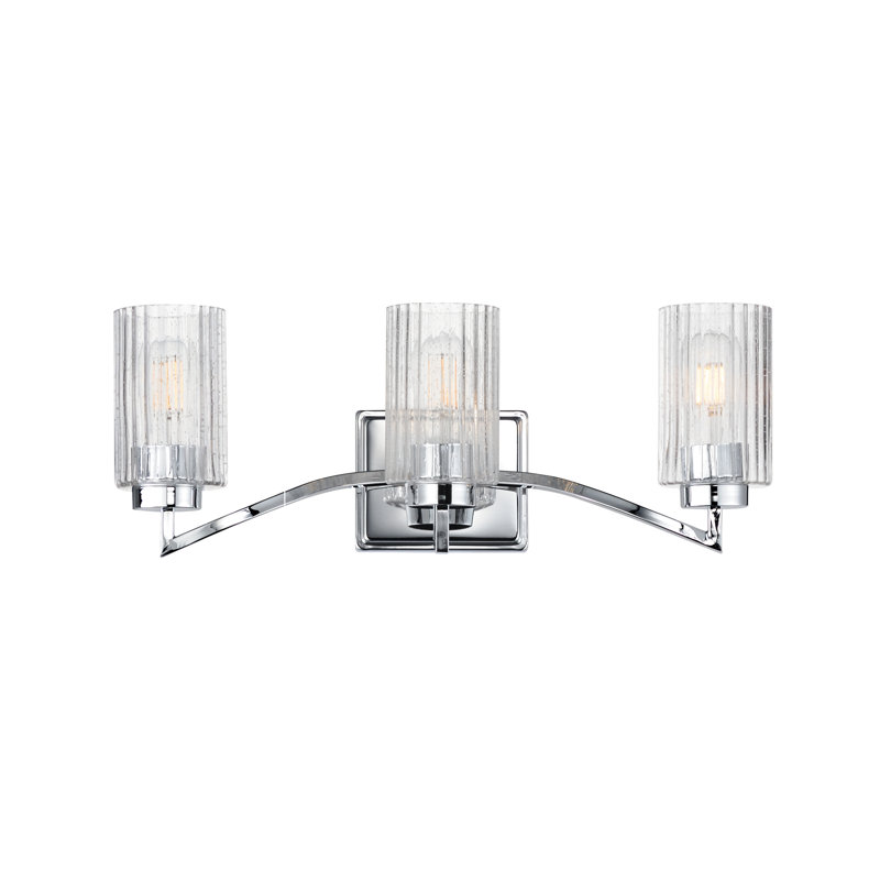 Rigata-Bath Vanity, Polished Nickel