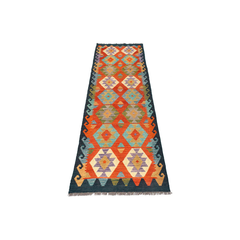 Hand Knotted Wool Southwestern Rug
