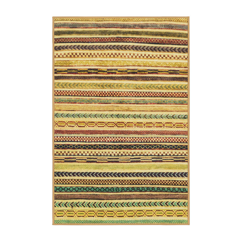 Abstract Indoor Rug, Rectangle 5' x 7'