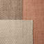 Tapis brun tissé à la main Kraker-181063471