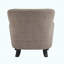 Fauteuil club moderne rembourré Boucle