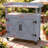 Sleek Contemporary Wooden Patio Outdoor Storage Cabinet, Minimalist All-Weather Backyard Storage Unit for Outdoor Garden Organization
