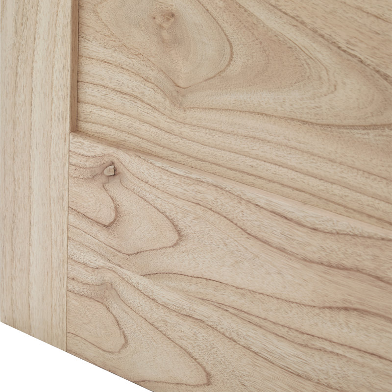 MODA 4-Panel Solid Core Unfinished White Cedar Slab Interior Door, 24" x 80"