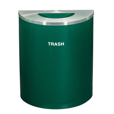 Steel Open Kitchen Trash Can