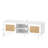 Boyt 2-Door Rattan TV Stand for TV's up to 75'' 