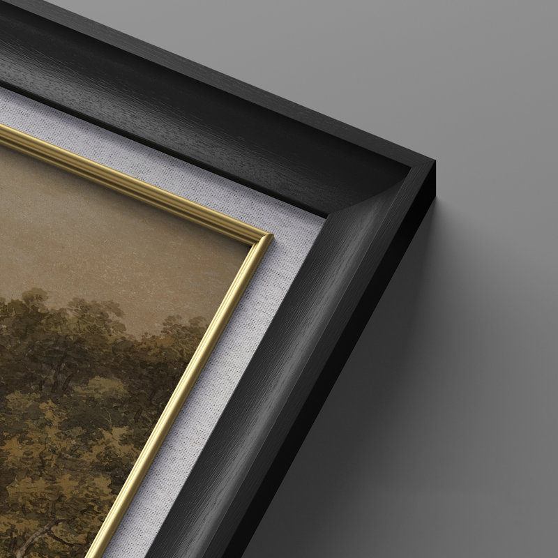 Ensemble de 2 œuvres d'art abstraites encadrées de qualité supérieure sur toile de qualité supérieure avec cadre de 26 po x 36 po
