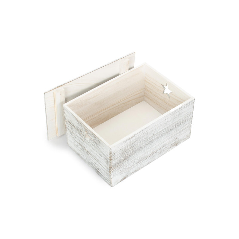 Freebourne Star Cut Out Organiser Box, 19cm H x 35cm W x 25cm D