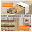 White 8-Tier Wood Over the Door Pantry Organizer, 180 lbs Heavy Duty Hanging Spice Rack & Wall Mounted Storage Single-1660320915-1647539567