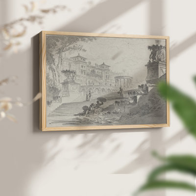Croquis rétro - XLI - Reproduction encadrée - Restickable