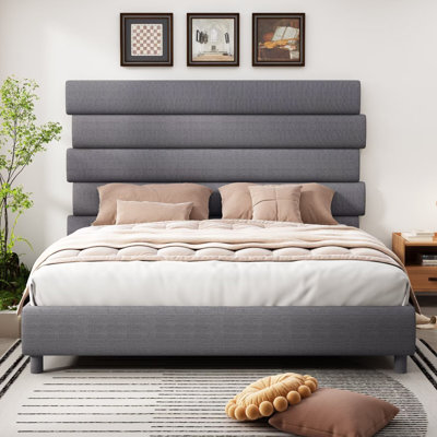 Sulaymaan Upholstered Panel Bed