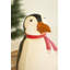Pingouin en métal peint