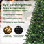 Artificial Christmas Tree with LEDs with Stand Green-1382202330