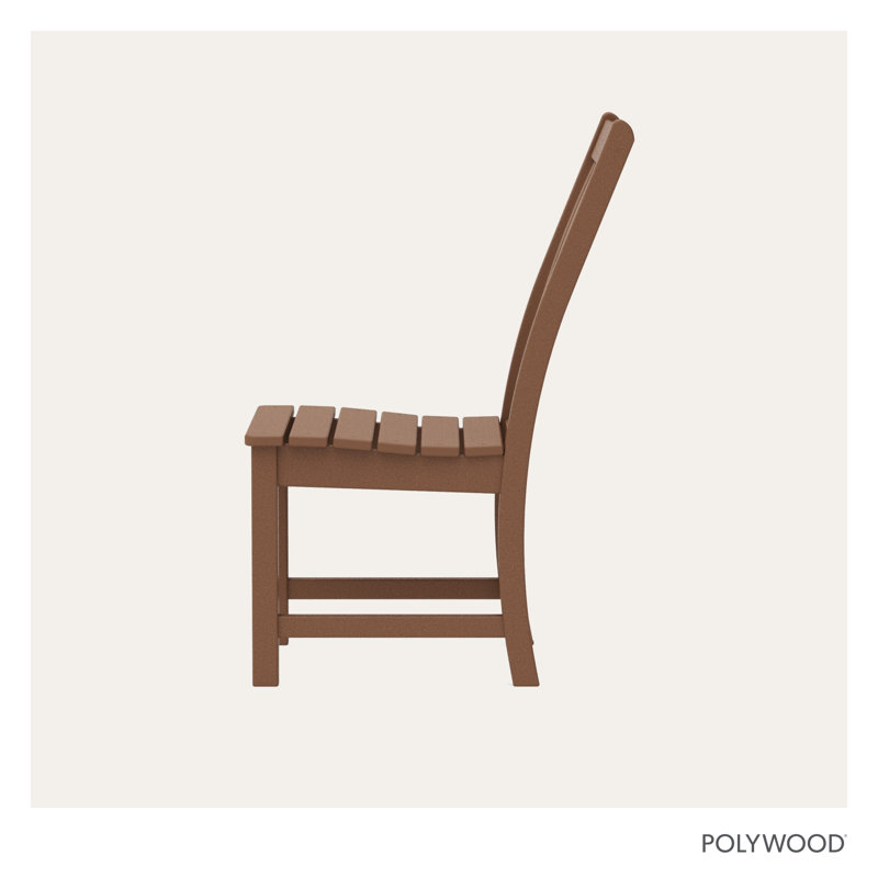 Chaise d'appoint POLYWOOD Vineyard, Teck