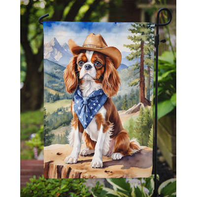 Drapeau Cowboy Welcome Garden