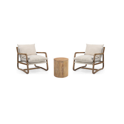 3 - Piece Linen Reception Set