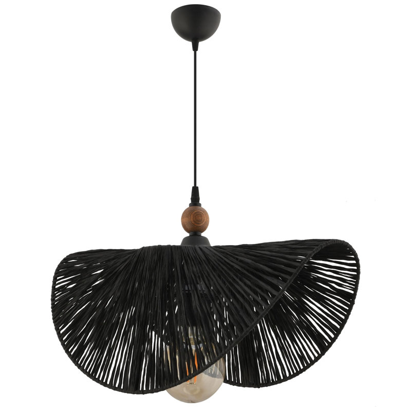 Lustre, Noir / brun, Noir