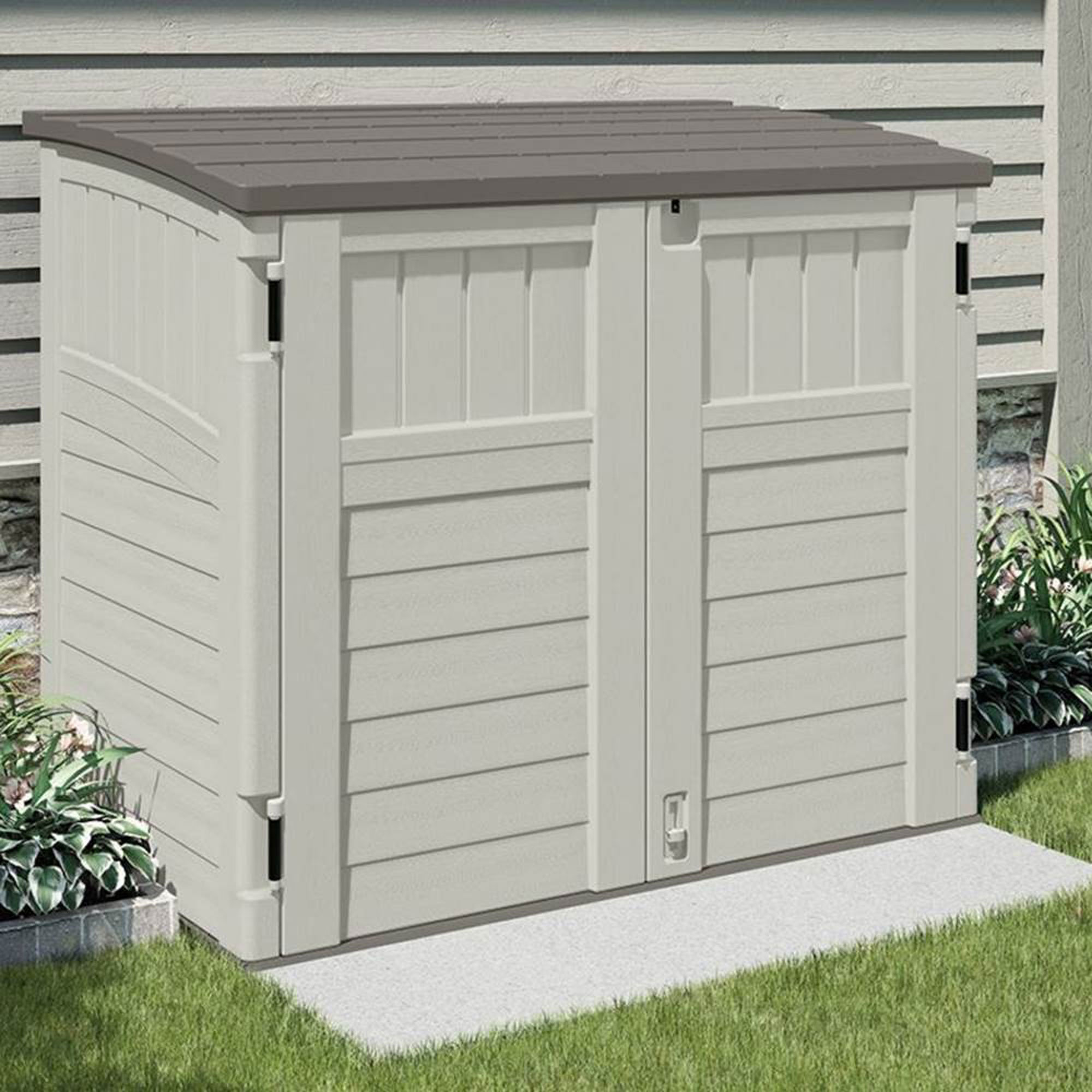 Rubbermaid® Horizontal Outdoor Storage Shed