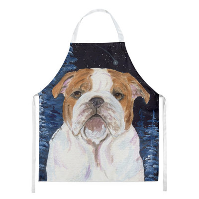 Tablier de bouledogue starry night english