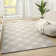 Moroccan Trellis Washable Area Rug